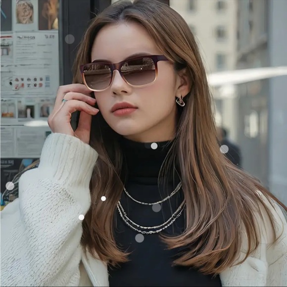 PINK Polarized Sunglasses w/ Sunglasses Case - Picture 5 of 5